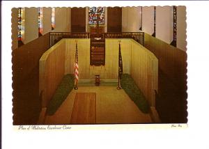 Eisenhower Chapel Interior, Place of Meditation, Abilene, Kansas, Photo Ray