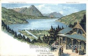 Interlaken Heimwehfluh Swizerland 1913 