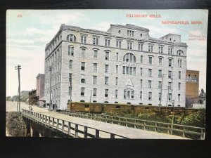 Vintage Postcard 1907-1915 Pillsbury Mills Minneapolis Minnesota