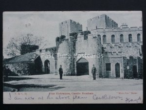 Isle of Man Castletown CASTLE RUSHEN c1903 Postcard - V&SD Castletown DUPLEX 037