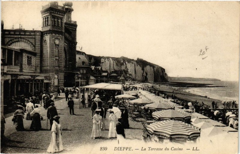 CPA DIEPPE La Terrasse du Casino (416335)