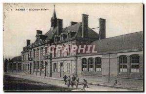 Fismes Old Postcard School group