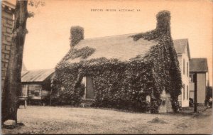 Debtors' Prison, Accomac VA Vintage Postcard R78