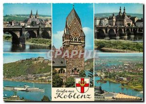 Modern Postcard Gruss Koblenz