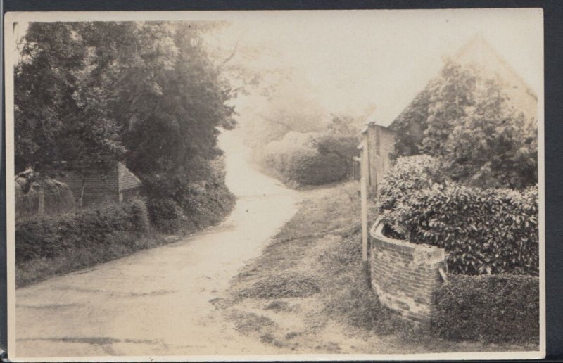 Unlocated Postcard - Unidentified Rural Street Scene - Where Please?  RS8757