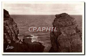 Old Postcard The Fauconniere Cap Frehel and the Pit