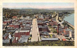 Panorama Red Wing Minnesota 1917 postcard