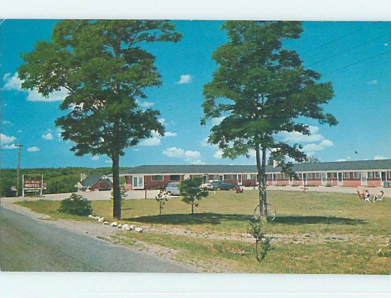 Unused Pre-1980 OX BOW MOTEL Shelburne Nova Scotia NS o0292-22