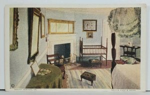 VA Nellie Custis Room Mount Vernon Virginia Postcard M5