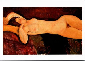 Postcard ART Modigliani - Reclining Nude