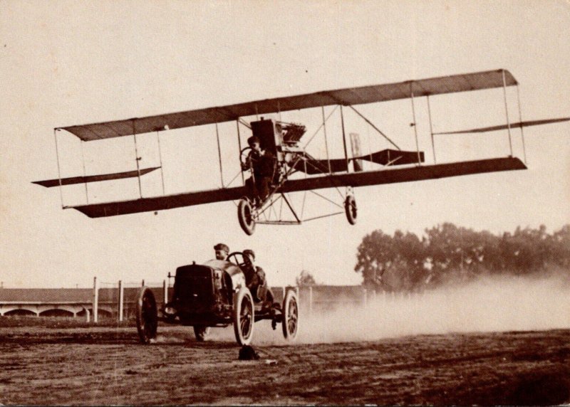 Lincoln Beachey Aero Pioneer Circa 1912 At Controls Of Curtiss Aeroplane At c...