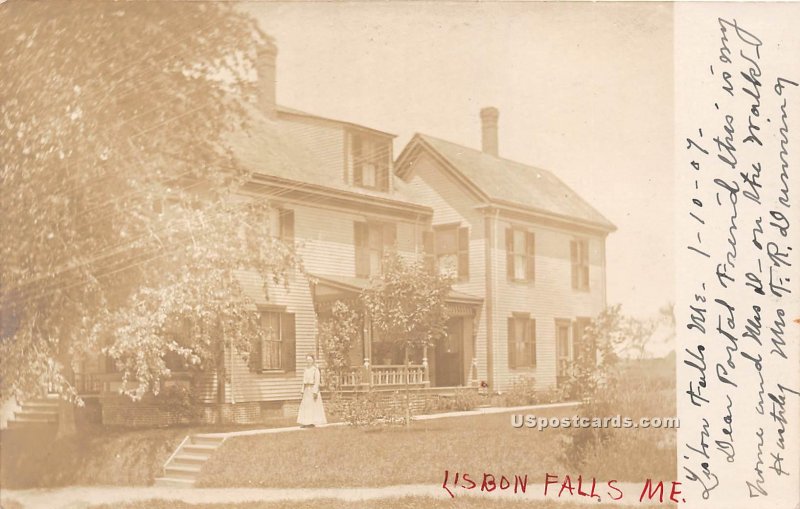 Residence in Lisbon Falls, Maine