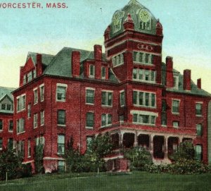 C.1910 Odd Fellows Home, Worcester, Mass. Postcards F103
