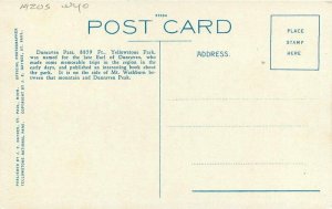 Wyoming 1920s Yellowstone Park Dunraven Pass #16267 Haynes Postcard 22-2895