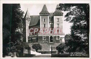 Postcard Modern Pau Chateau seen from Lower Plant