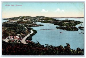 c1910 Mullett Bay Bermuda British Overseas Territory Antique Unposted Postcard