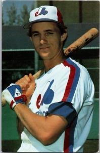 Montreal Expos Tim Wallach 1980s Postcard P08