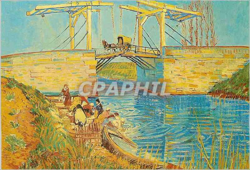 Modern Postcard Van Gogh 1853 1890 The Langlois Bridge at Arles 1888