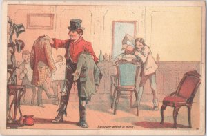 HEFLIN & HARLOW'S Carte Blanche Soap - Boston - Antique Victorian Trade Card