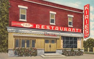 River Grove Illinois Kirie's Tap Restaurant Vintage Postcard AA65520