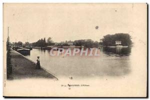 Suresnes Old Postcard L & # 39ecluse