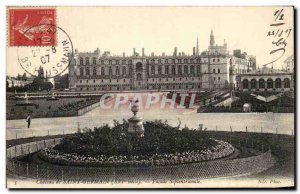 Old Postcard Chateau De Saint Germain North Facade