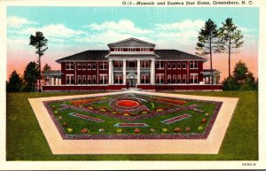 North Carolina Greensboro Masonic and Eastern Star Home Curteich