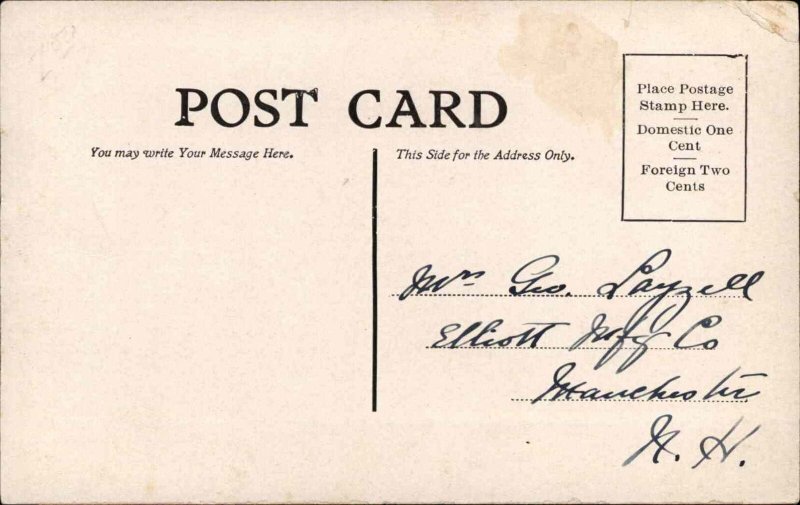 Children Comic Stork Company Advertisment c1910s Postcard