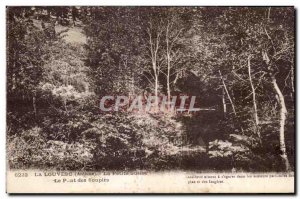 Old Postcard Louvesc Ardeche Little Switzerland The Bridge of Sighs