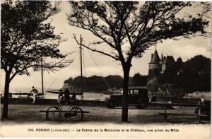 CPA PORNIC - La Pointe de la Malouine et le Chateau vue... (222618)