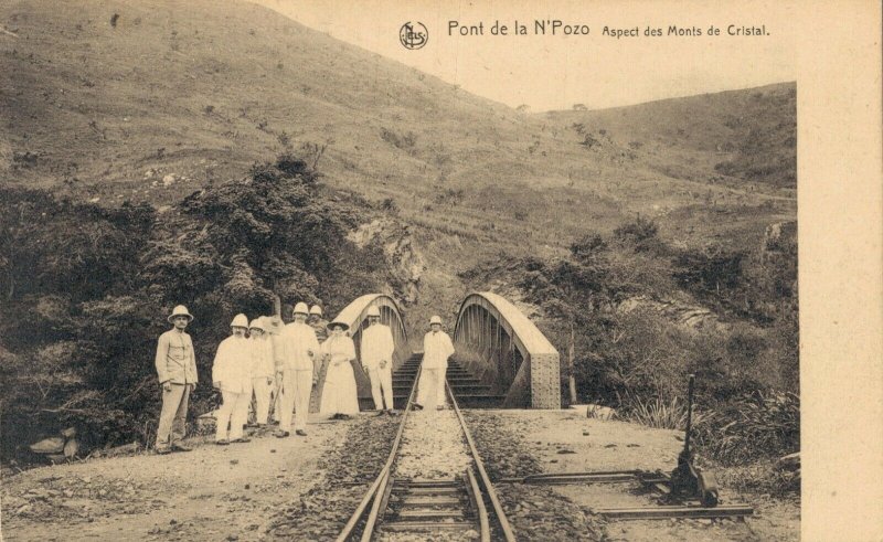 Africa Pont de la N´Pozo Aspect des Monts de Cristal Congo-Kinshasa 06.46 