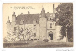 Chateauneuf-sur-Cher , France , 00-10s : Facade de l'Horloge du Chateau