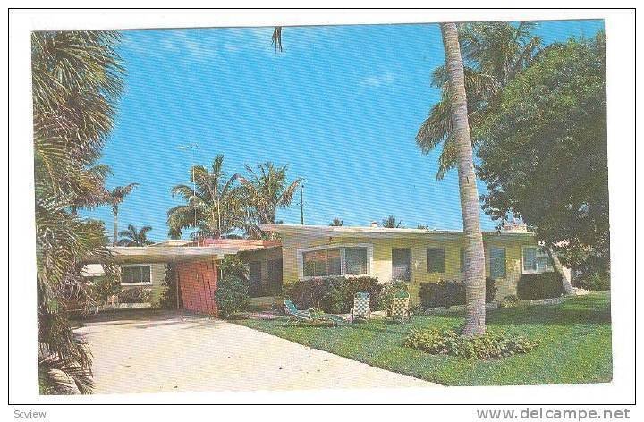 Connell's Efficiency Apartments, Fort Lauderdale, Florida, 40-60s