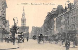 16921 England, London, The Strand, St. Clement's Church