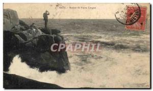 Old Postcard Batz Rock of Peter Long