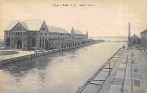 Power House Niagara Falls New York 1910c postcard