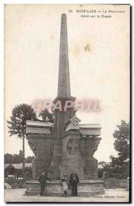 Old Postcard Bazeilles The high monument of the Crypt