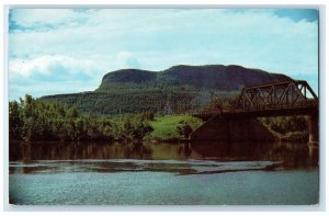 c1960's Mount McKay Bridge View Fort William Port Arthur Canada Postcard