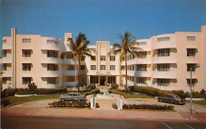 Haddon Hall Hotel and Pool Facing the Ocean Miami Beach FL