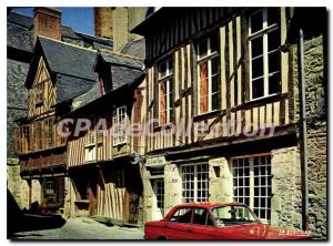 Postcard Modern Rennes Rue De La Psalette