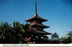 Hawaii Maui Lahaina Pagoda At Jodo Mission