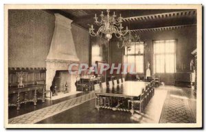 Old Postcard Chateau de Vizille The Dining Room