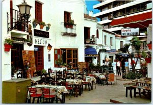 Postcard - La Nogalera, Barrio Andaluz - Torremolinos, Spain