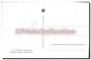Postcard Old Church St Amour De Nanc