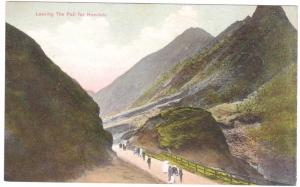 1910's Leaving the Pali for Honolulu TH Hawaii