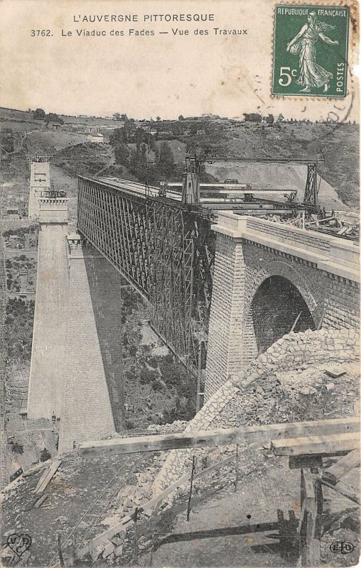 us7407 l auvergne pittoresque france viaduc des fades