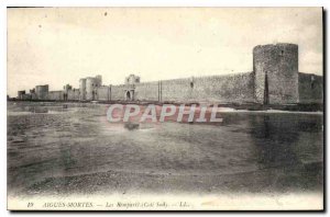 Old Postcard Acute Dead Remparts Cote Sud