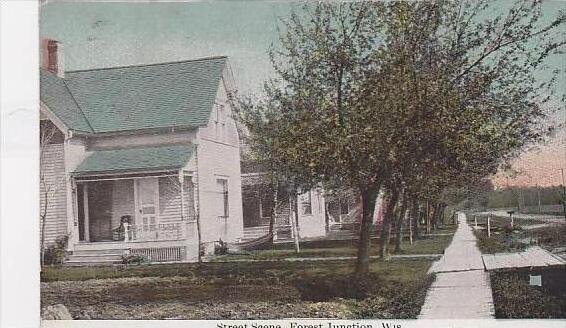 Wisconsin Forest Junction Street Scene