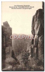 Postcard Old Cevennes illustrated surroundings Valleraugue Gard No Portal has...