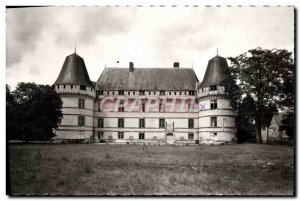 Modern Postcard Azay Le Rideau Chateau De l & # 39Islette Main Facade